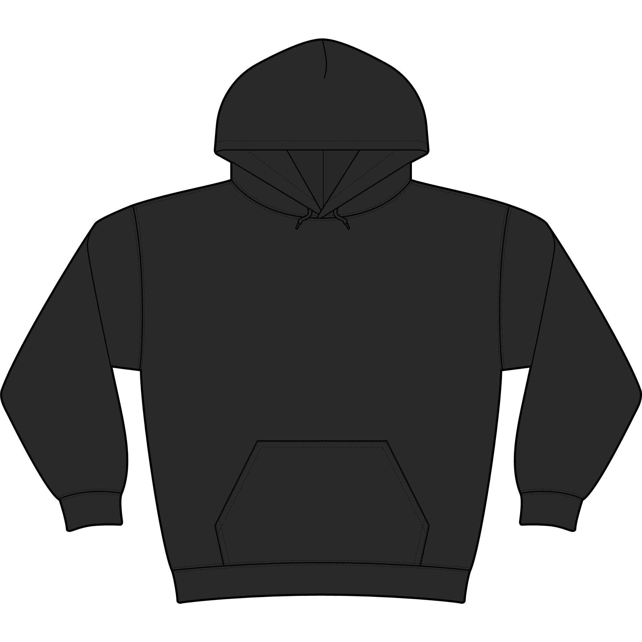 Unisex Lightweight Hooded Sweatshirt