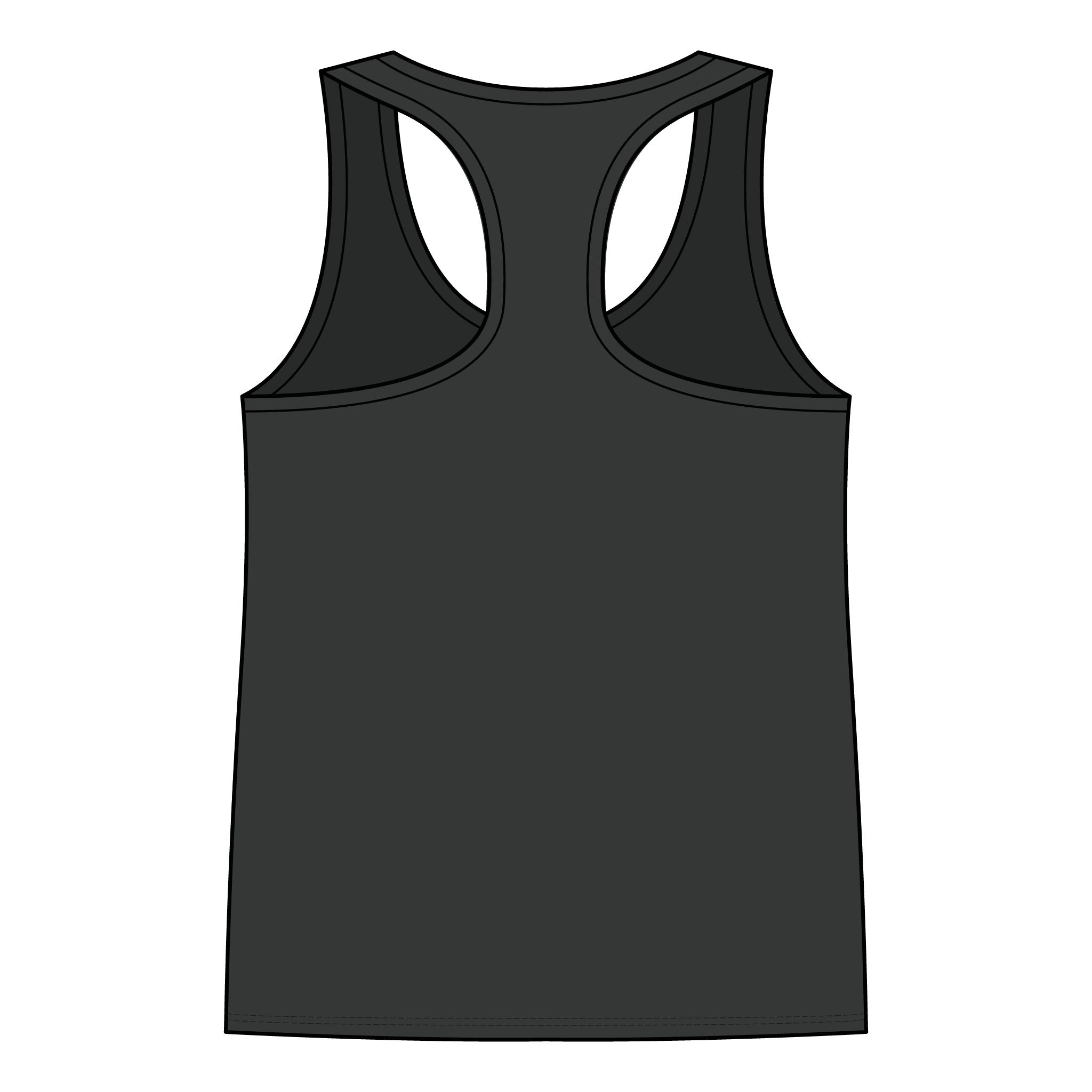 Halloween Women's Jersey Racerback Tank