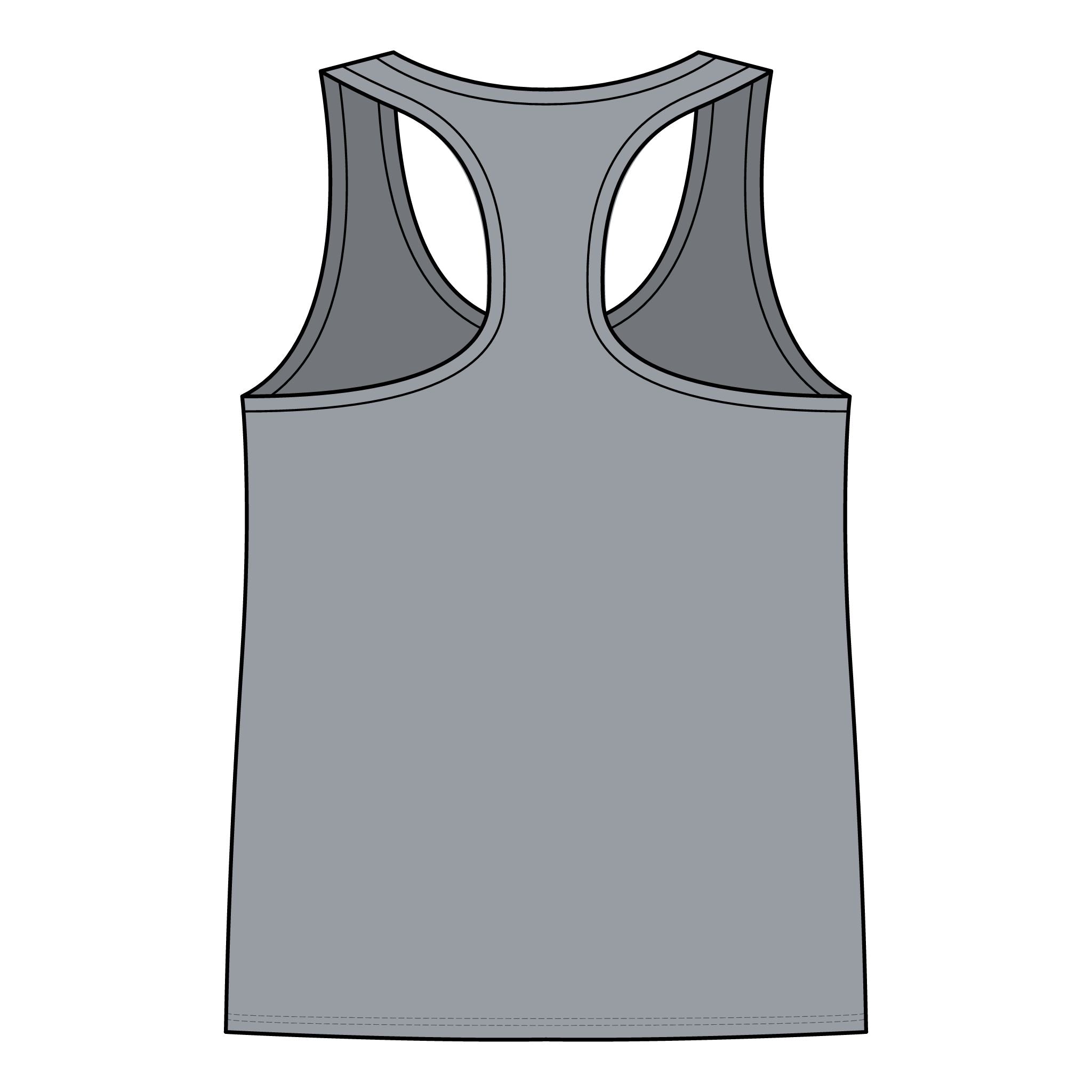 Halloween Women's Jersey Racerback Tank