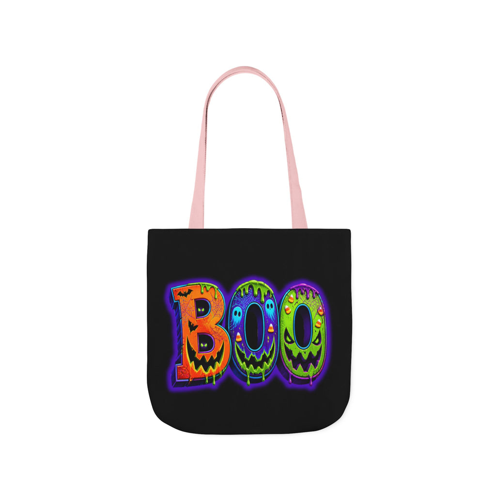 Canvas Halloween Tote Bag, 5-Color Straps