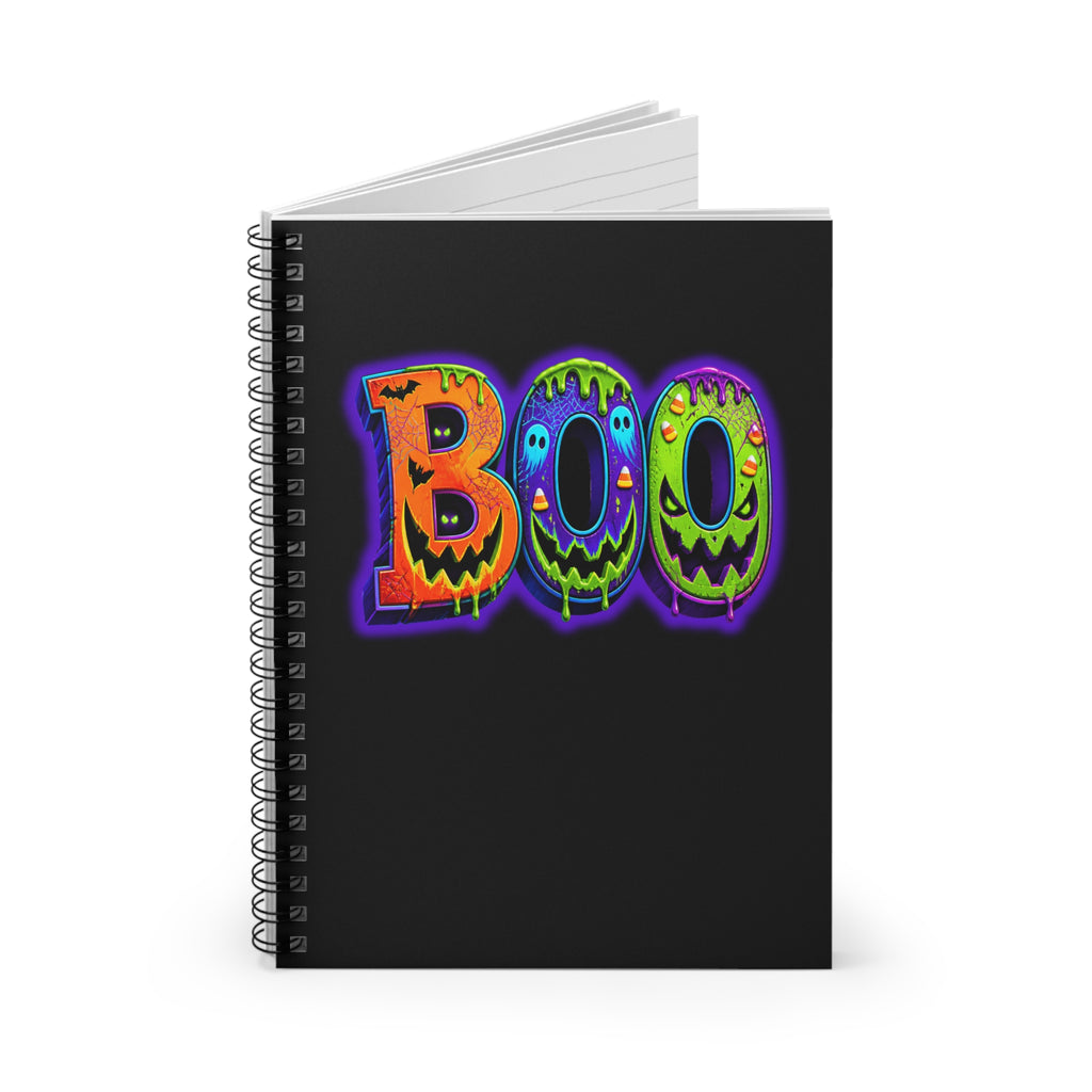Halloween Spiral Notebook - Ruled Line