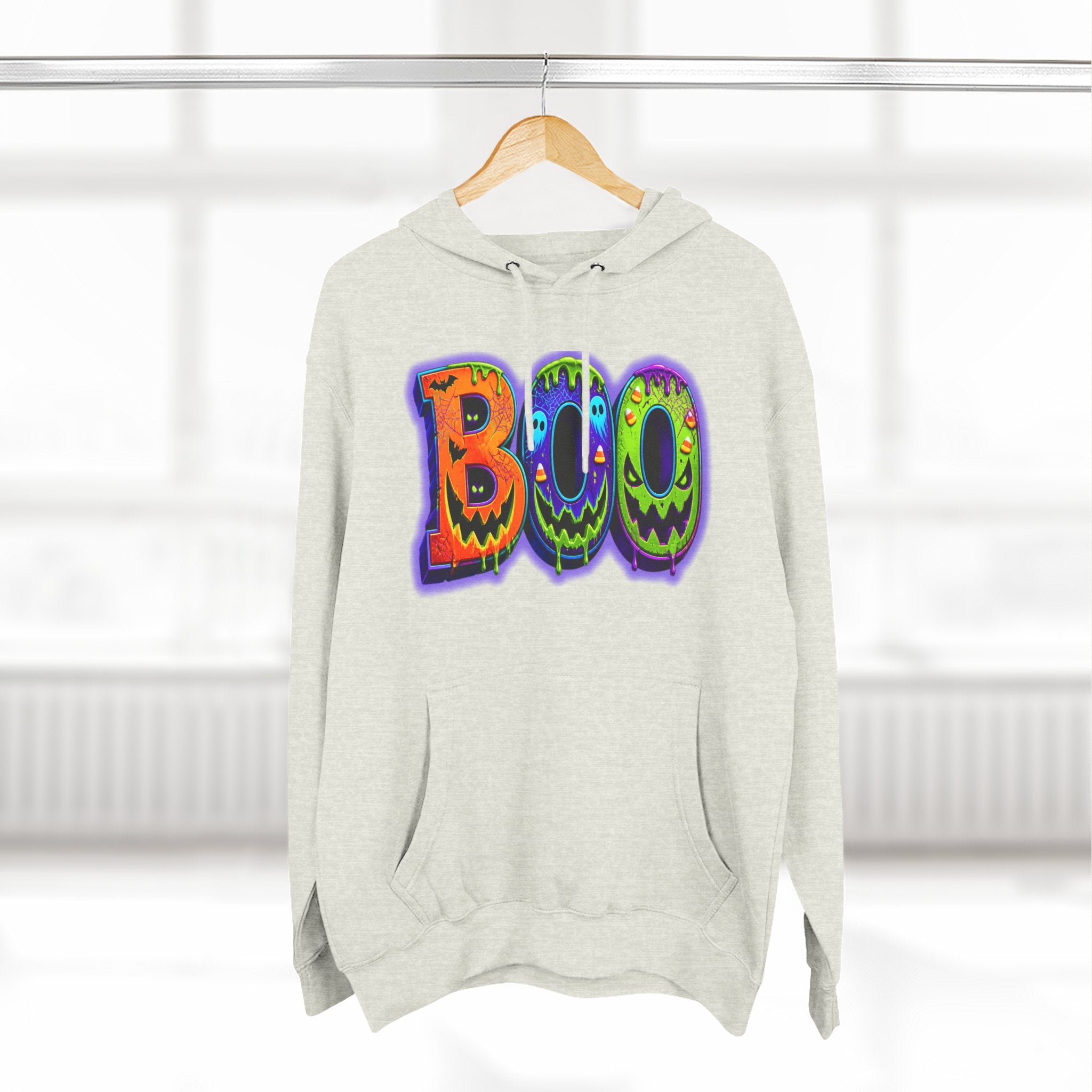 Halloween Three-Panel Fleece Hoodie
