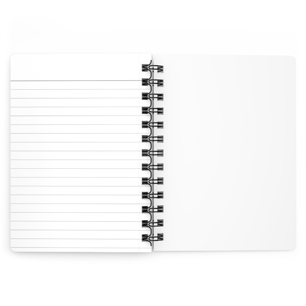 Rose Illustration Spiral Journal — Vintage Red Rose Notebook for Notes & Gifts