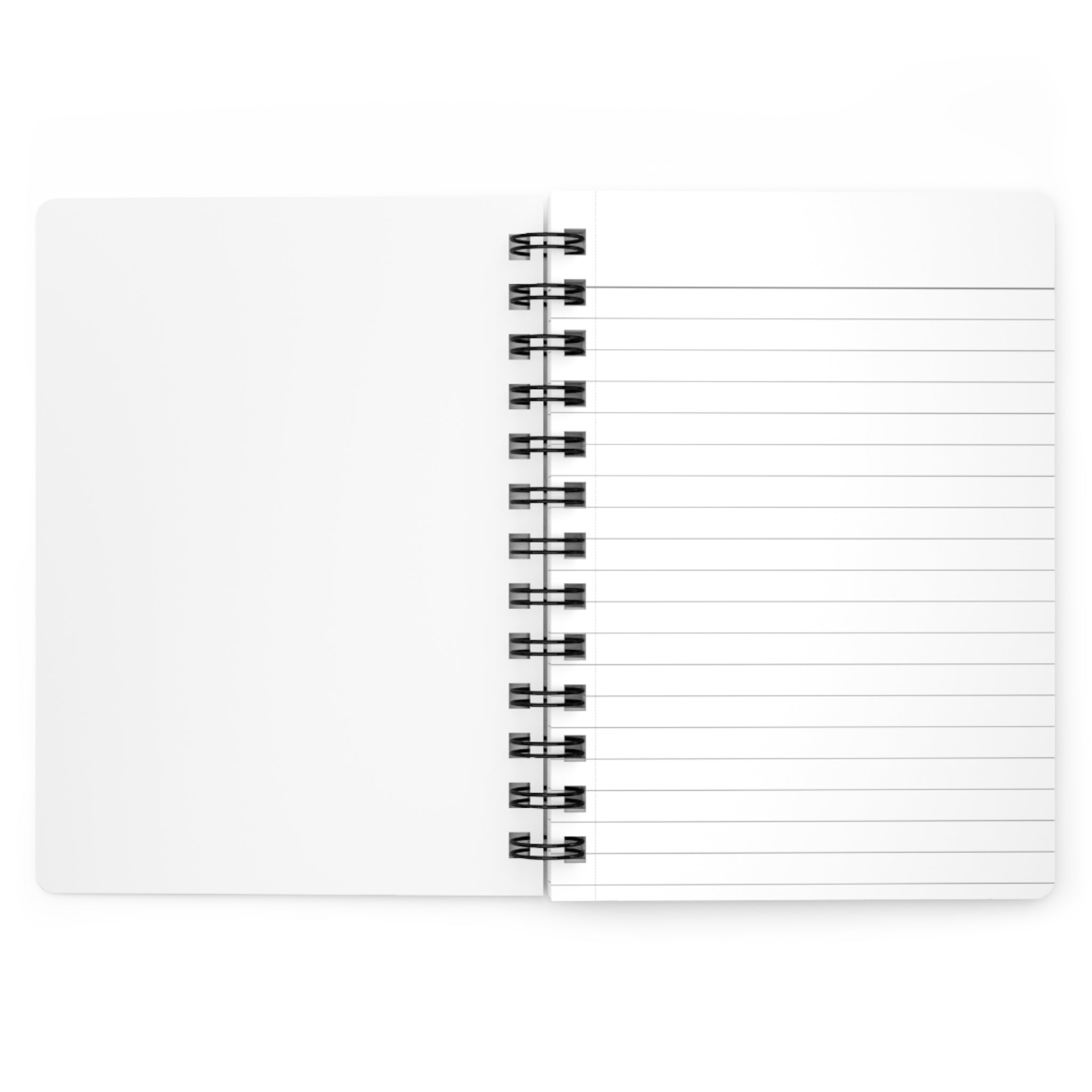 Rose Illustration Spiral Journal — Vintage Red Rose Notebook for Notes & Gifts