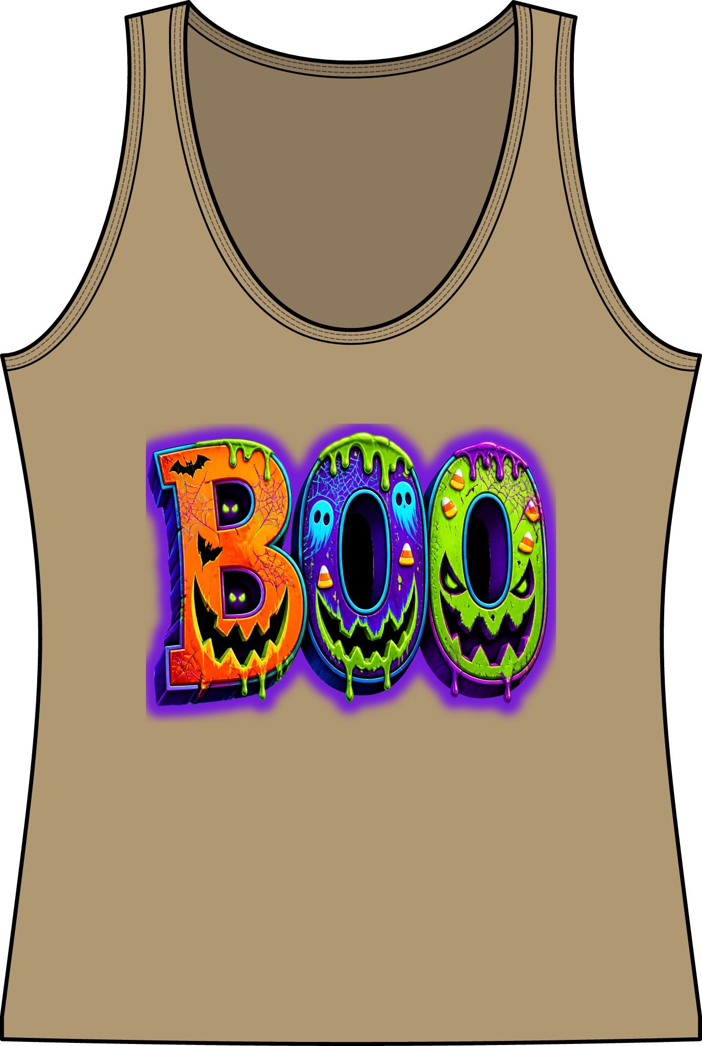 Halloween Women's Cotton Tank Top