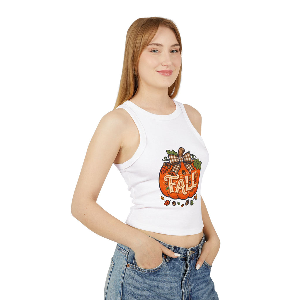 Women's Micro Rib Racer Tank Top