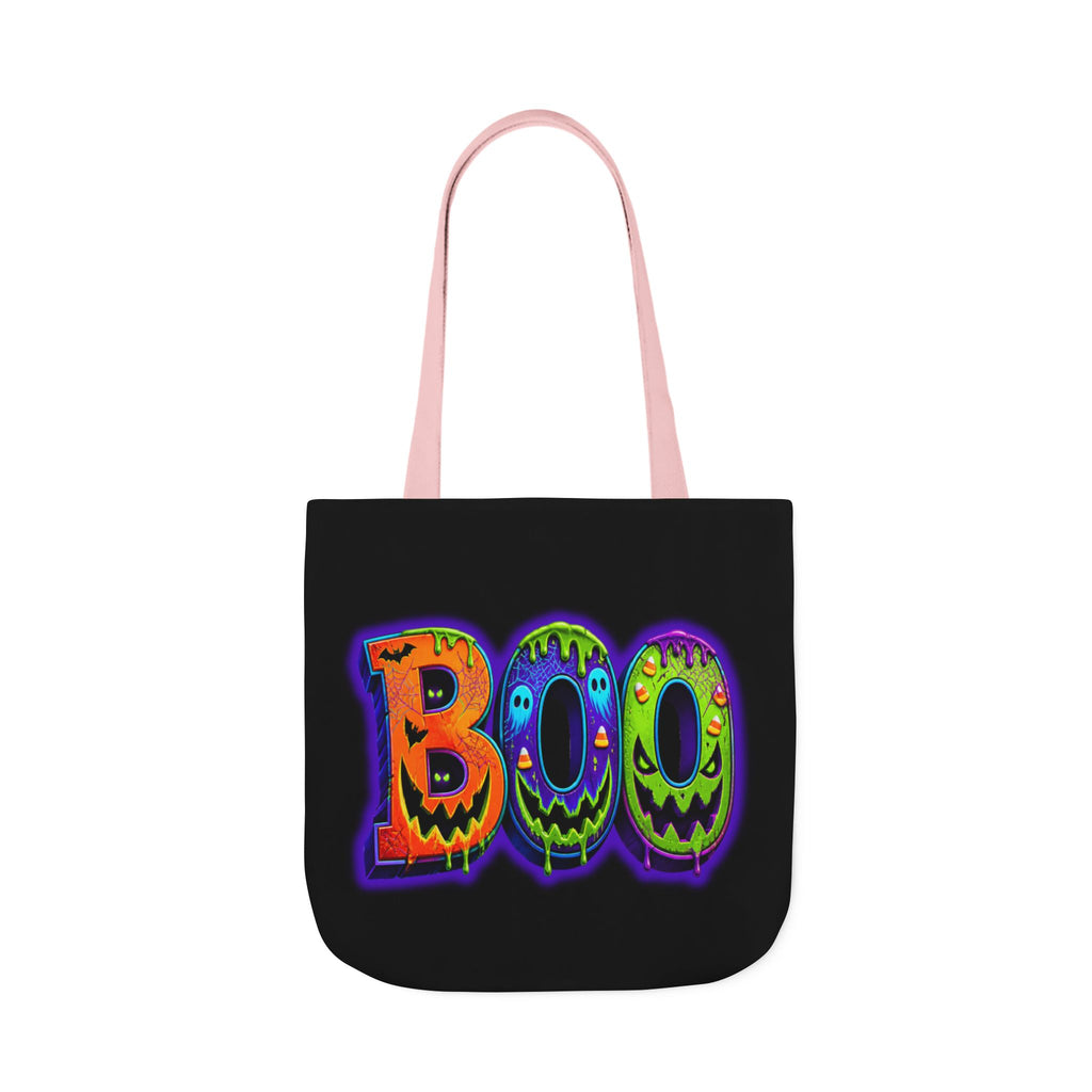 Canvas Halloween Tote Bag, 5-Color Straps