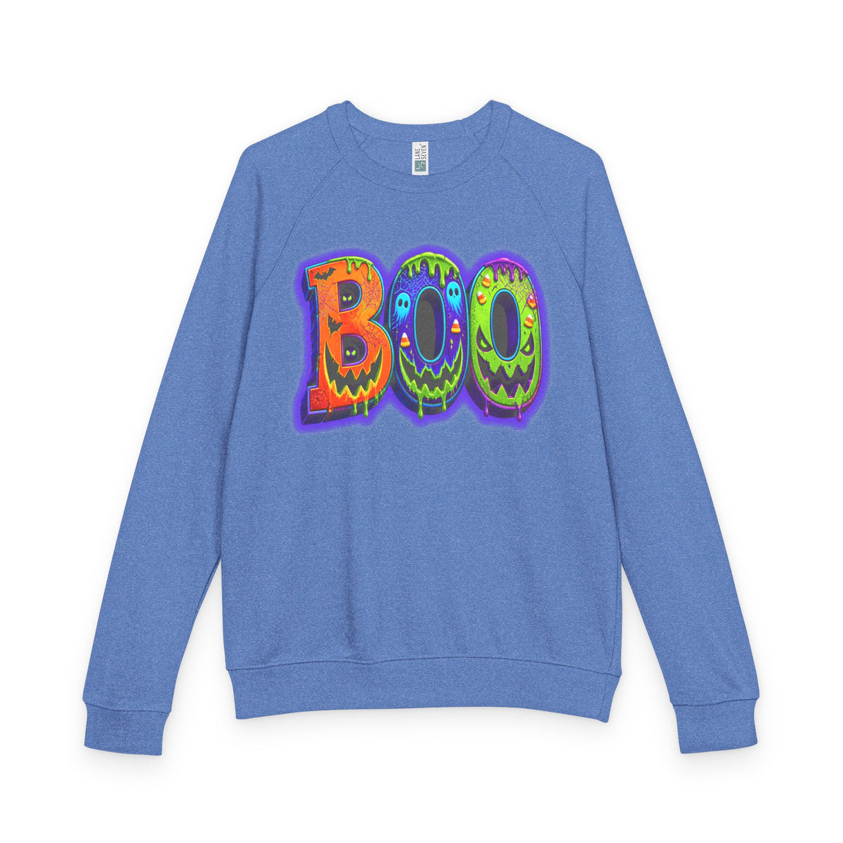 Halloween Unisex French Terry Raglan Crewneck