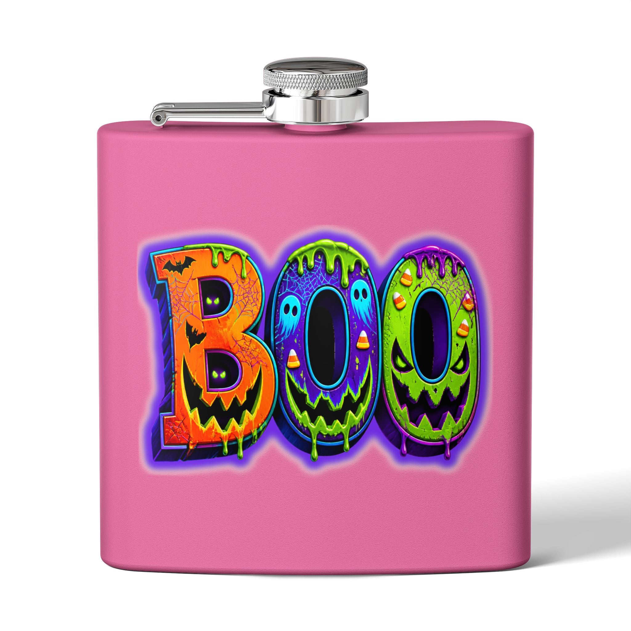 Halloween Stainless Steel Flask, 6oz