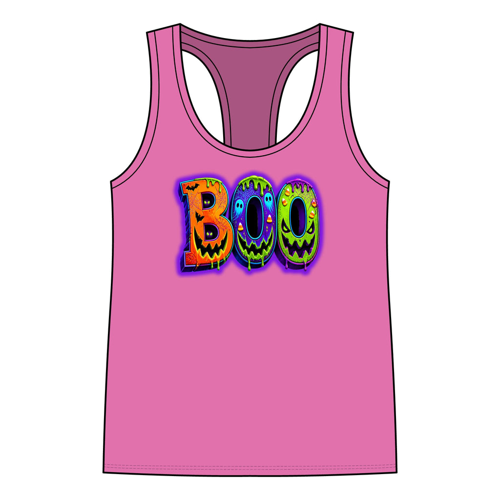 Halloween Women's Jersey Racerback Tank