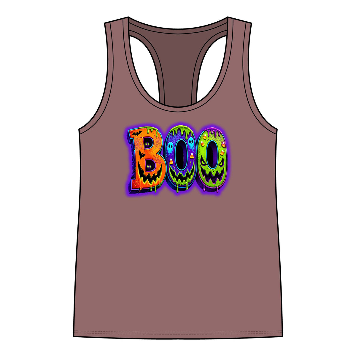 Halloween Women's Jersey Racerback Tank