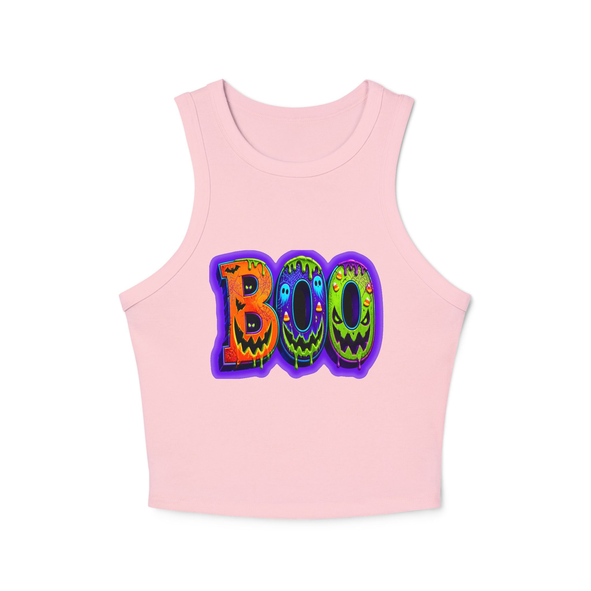 Halloween Women's Micro Rib Racer Tank Top