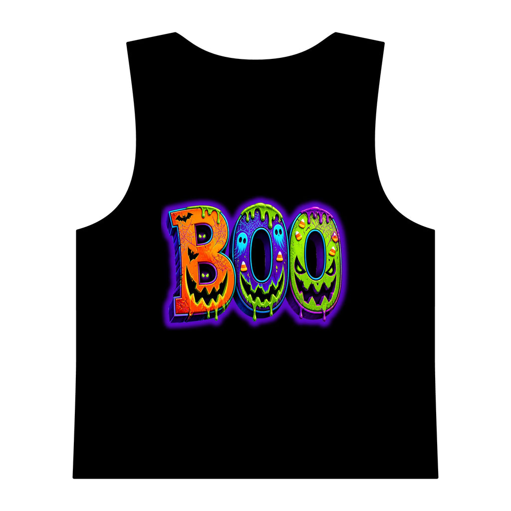 Halloween Women's Active Crop Tank