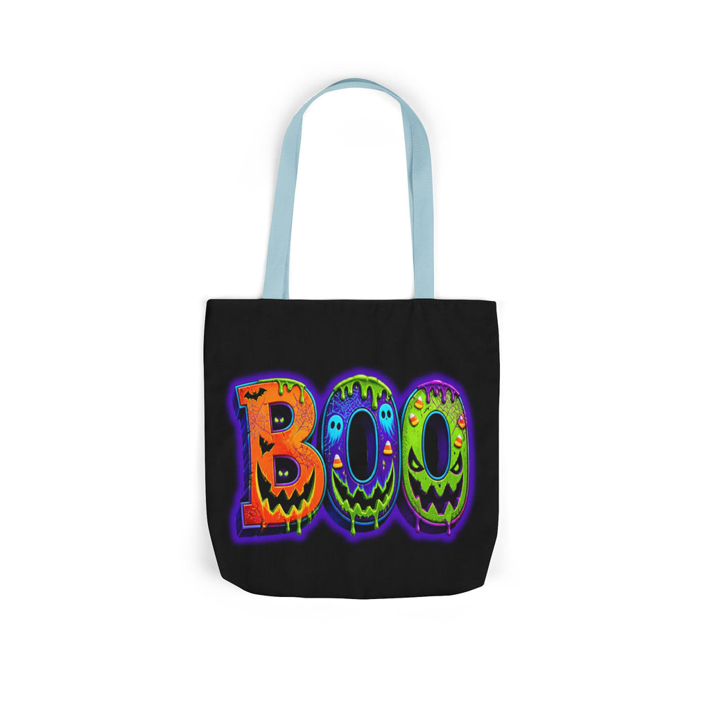 Canvas Halloween Tote Bag, 5-Color Straps