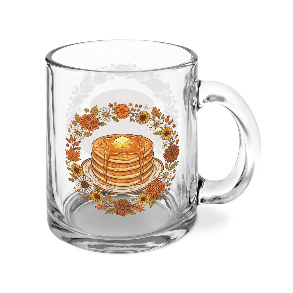 Clear Glass Mug with Handle, 10oz
