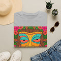 Tiki Mask Graphic Tee — Tropical Retro Tribal Face T-Shirt