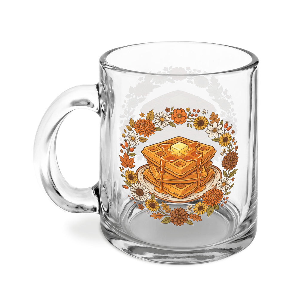 Clear Glass Mug with Handle, 10oz