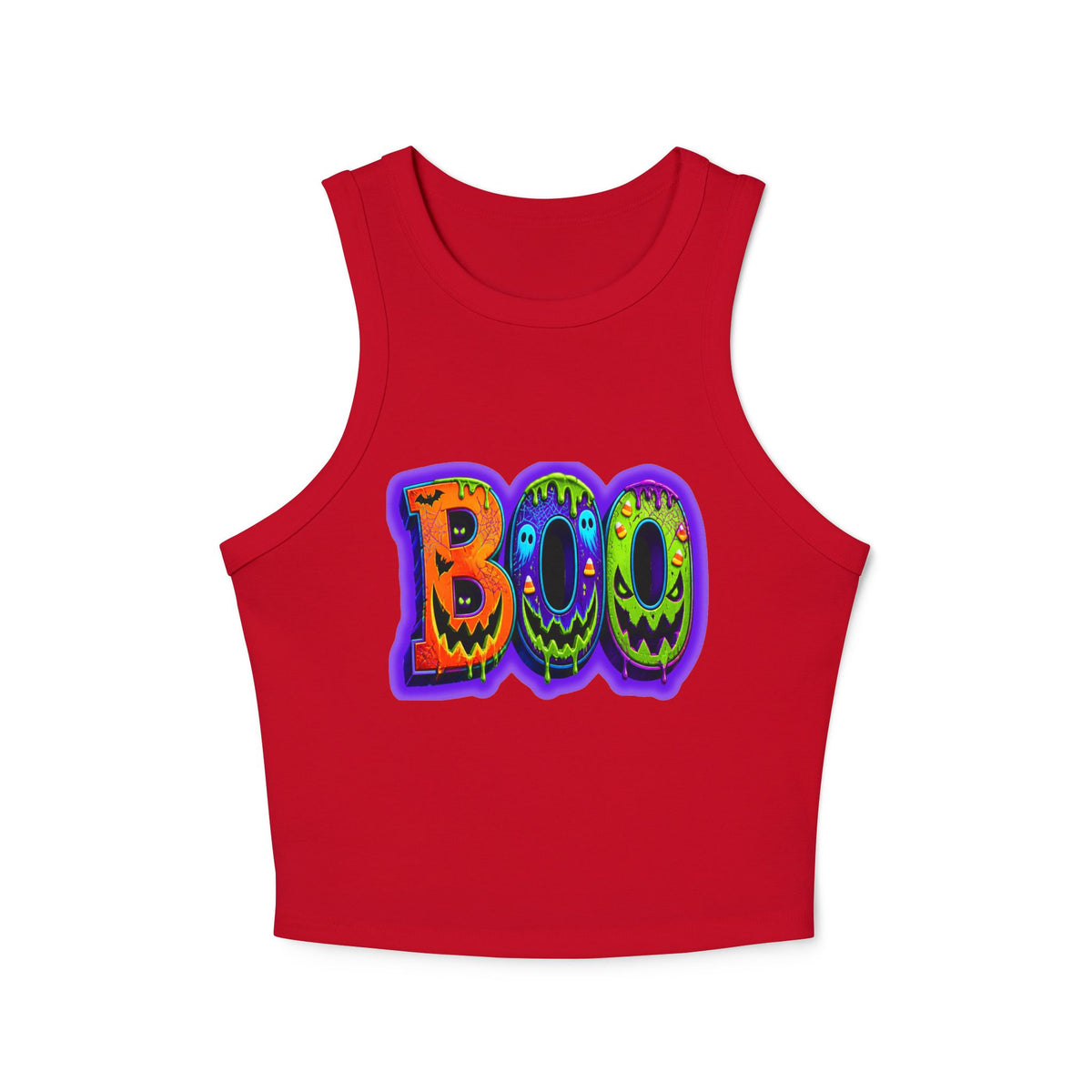 Halloween Women's Micro Rib Racer Tank Top