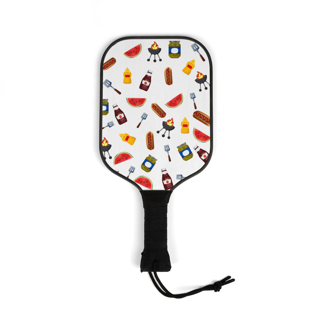 Pickleball Paddles & Balls — BBQ Pattern Pickleball Kit Paddle Set