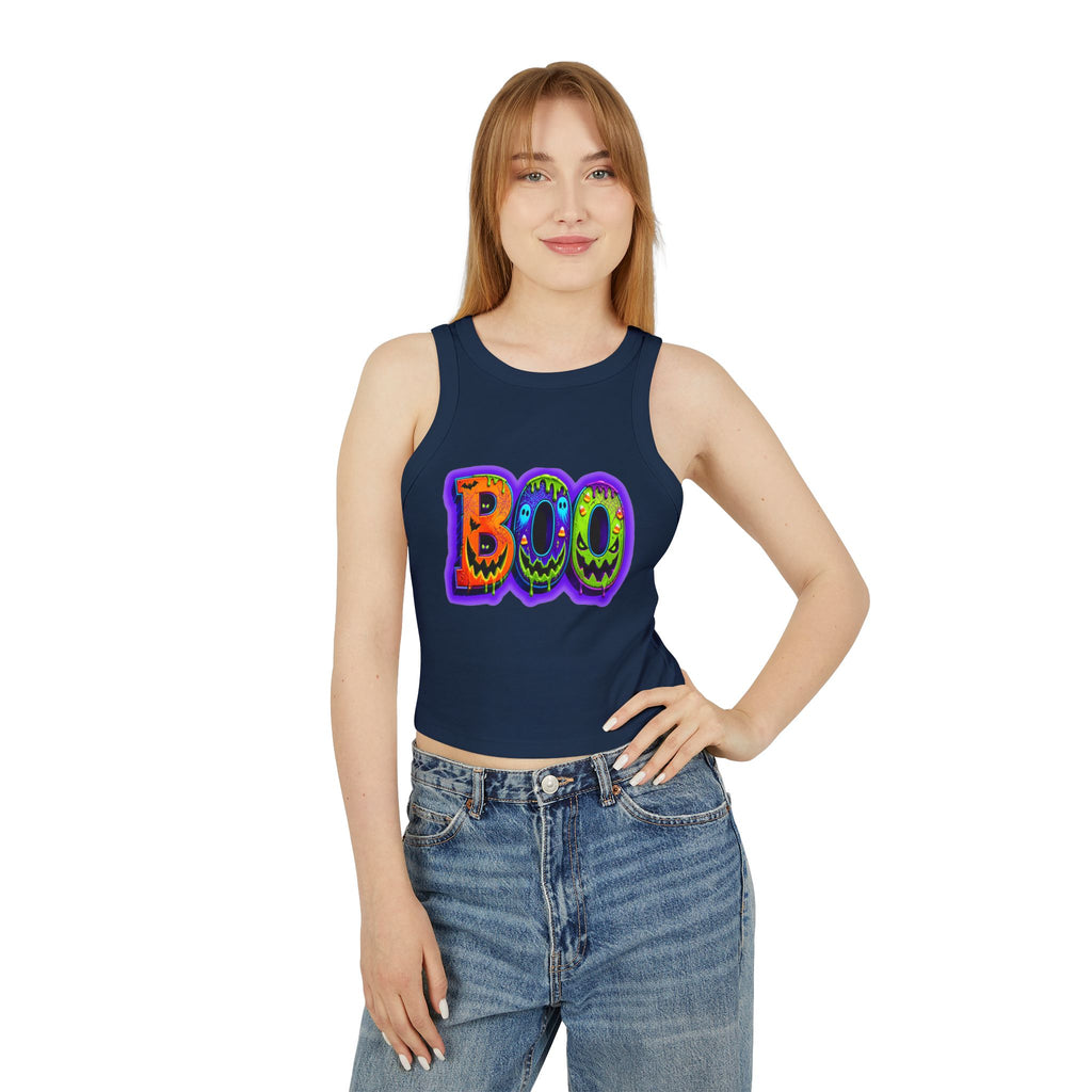 Halloween Women's Micro Rib Racer Tank Top