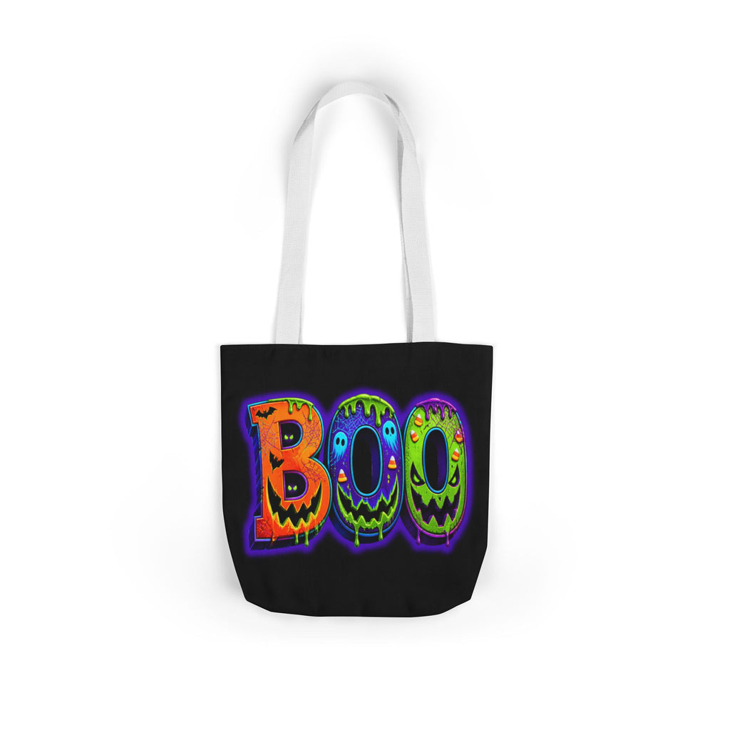 Canvas Halloween Tote Bag, 5-Color Straps