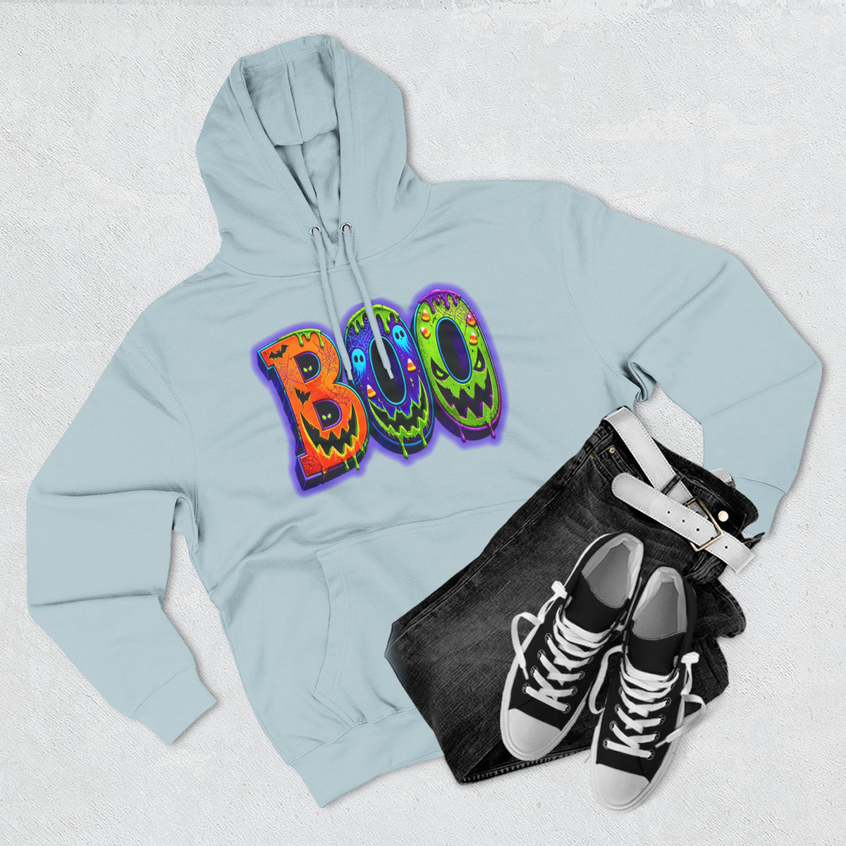 Halloween Three-Panel Fleece Hoodie