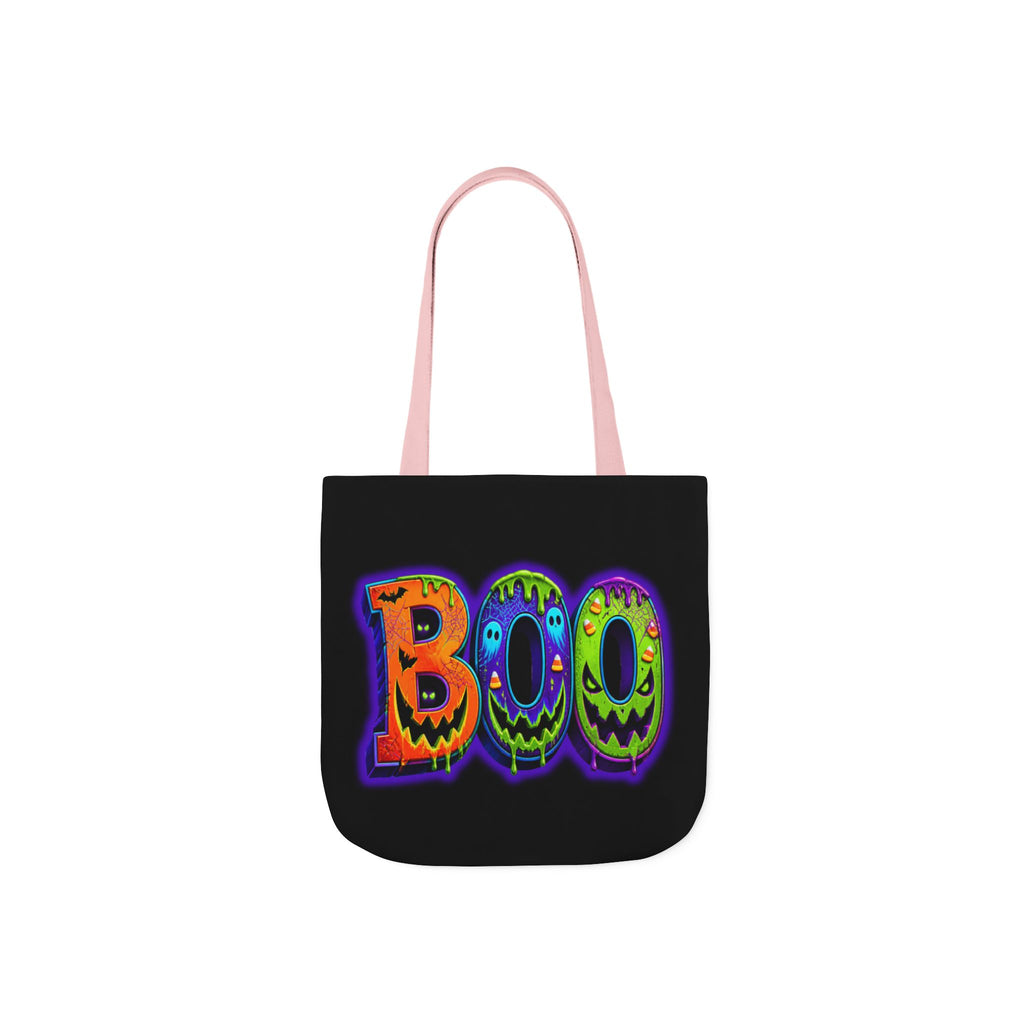 Canvas Halloween Tote Bag, 5-Color Straps