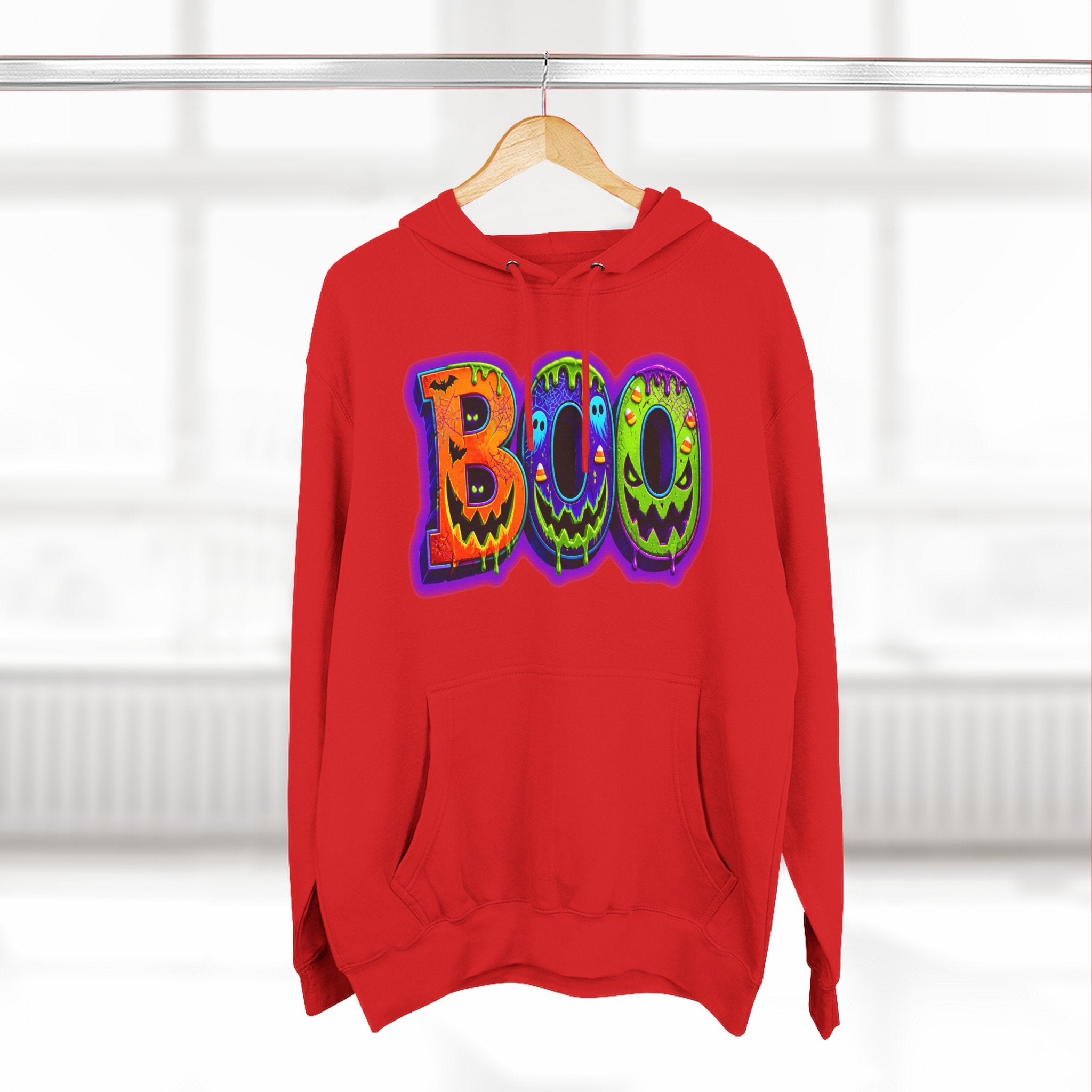 Halloween Three-Panel Fleece Hoodie